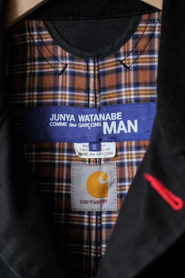 渡边纯弥 Junya Watanabe MAN x Carhartt 18春夏 拼接工作夹克：圖片 3